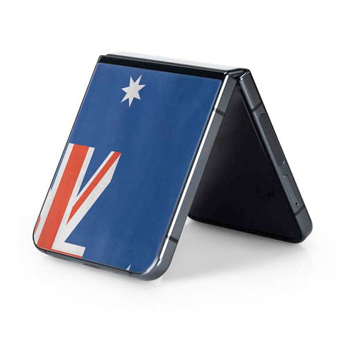 Australia Flag Distressed Galaxy Z Flip5 5G Skin
